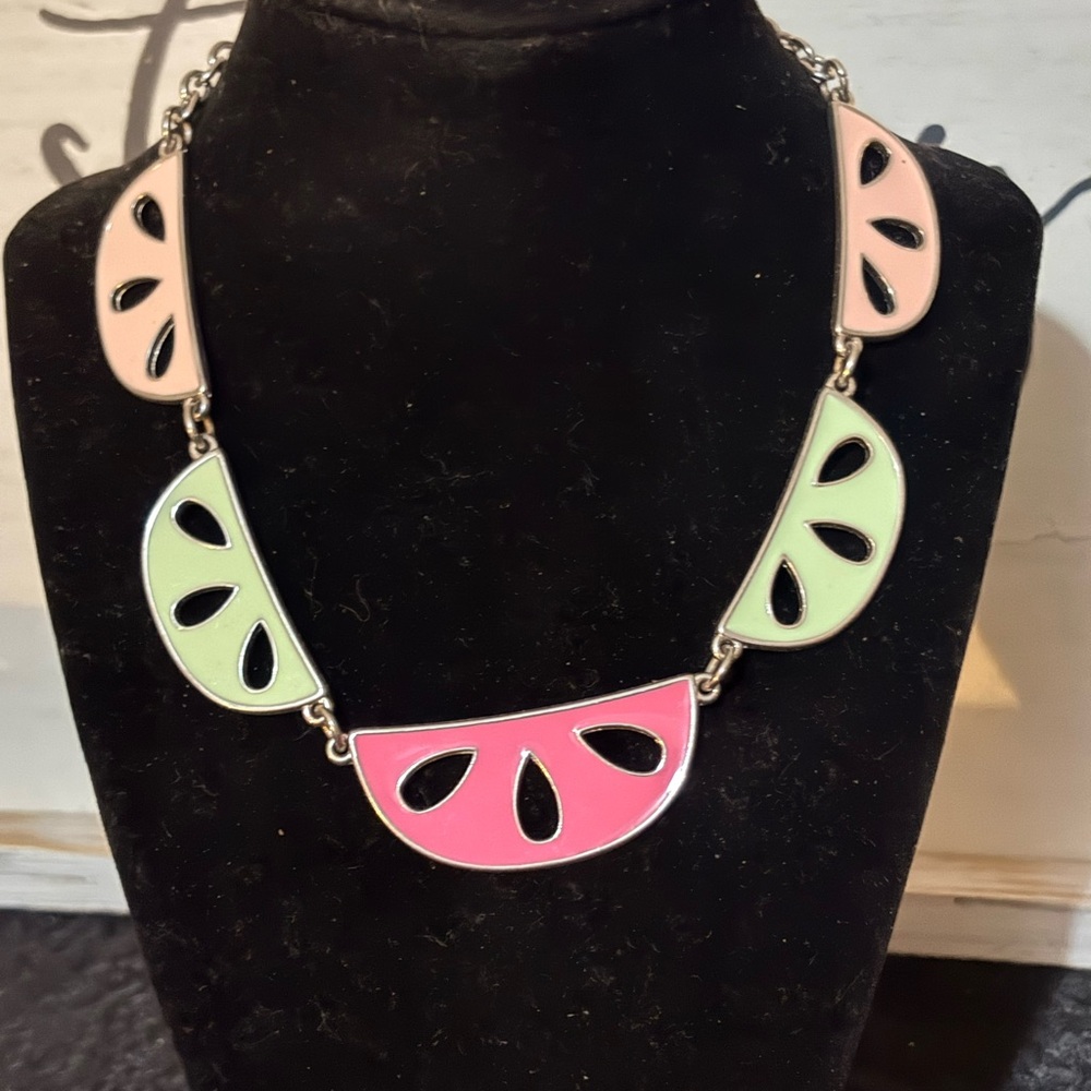 Watermelon Slice Necklace
